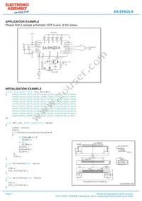 EA EPA20-A Datasheet Page 2