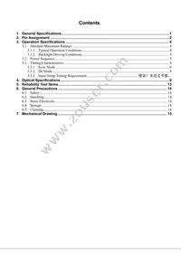 EA-LCD-012 Datasheet Page 3