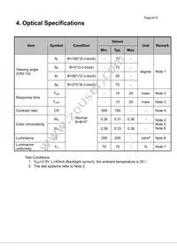 EA-LCD-012 Datasheet Page 12