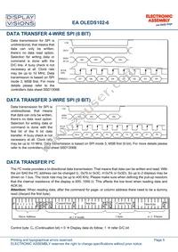 EA OLEDS102-6GGA Datasheet Page 5