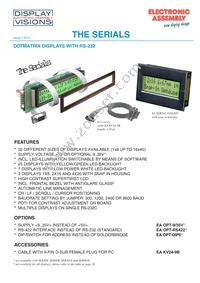 EA SER204-92HNLED Datasheet Cover