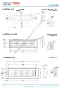 EA SER204-92HNLED Datasheet Page 12