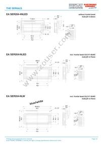 EA SER204-92HNLED Datasheet Page 15