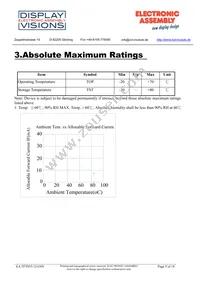 EA TFT035-32ANN Datasheet Page 5