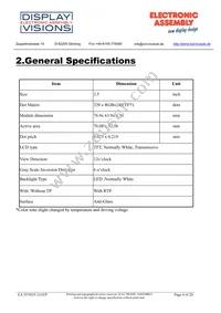 EA TFT035-32ATP Datasheet Page 4