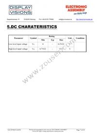 EA TFT035-32ATS Datasheet Page 7