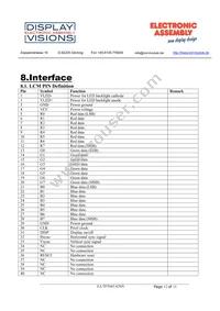 EA TFT043-42ANN Datasheet Page 12