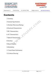 EA TFT043-42ATP Datasheet Page 2