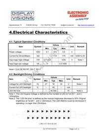 EA TFT050-84ANN Datasheet Page 6