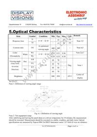 EA TFT050-84ANN Datasheet Page 10