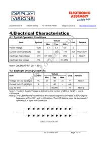 EA TFT050-84ATP Datasheet Page 6