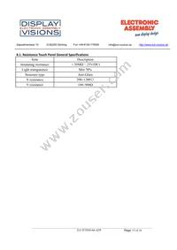 EA TFT050-84ATP Datasheet Page 15