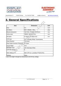 EA TFT050-84ATS Datasheet Page 4