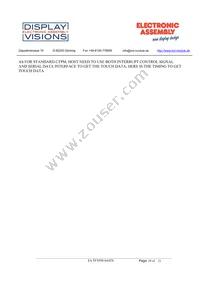 EA TFT050-84ATS Datasheet Page 18