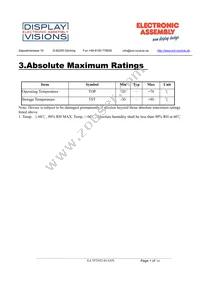 EA TFT052-41ANN Datasheet Page 5