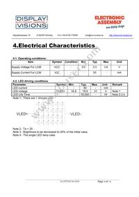 EA TFT052-41ANN Datasheet Page 6