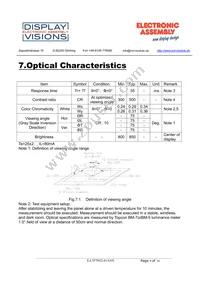 EA TFT052-41ANN Datasheet Page 9