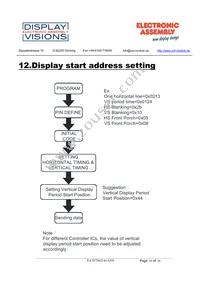 EA TFT052-41ANN Datasheet Page 16