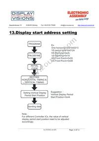 EA TFT052-41ATS Datasheet Page 18