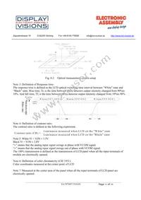 EA TFT057-32ANN Datasheet Page 11