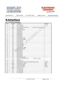 EA TFT057-32ANN Datasheet Page 12