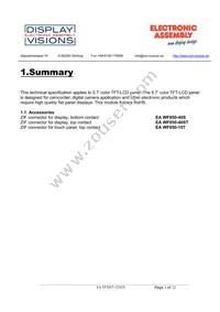 EA TFT057-32ATS Datasheet Page 3