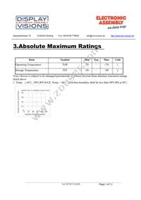 EA TFT057-32ATS Datasheet Page 5