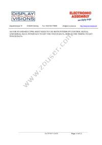 EA TFT057-32ATS Datasheet Page 19