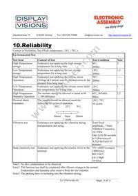 EA TFT070-84ANN Datasheet Page 15