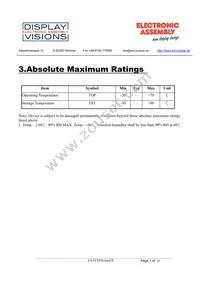 EA TFT070-84ATP Datasheet Page 5