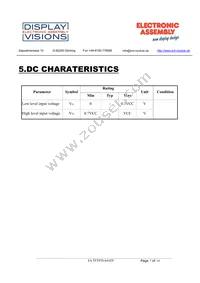 EA TFT070-84ATP Datasheet Page 7