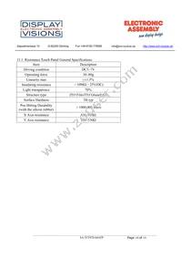 EA TFT070-84ATP Datasheet Page 18