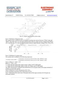 EA TFT070-84ATS Datasheet Page 11