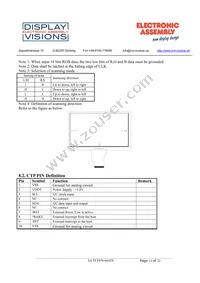 EA TFT070-84ATS Datasheet Page 13