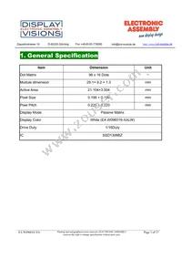 EA W096016-XALB Datasheet Page 3