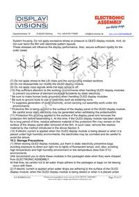 EA W096016-XALB Datasheet Page 22