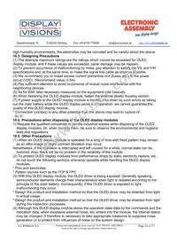 EA W096016-XALB Datasheet Page 23