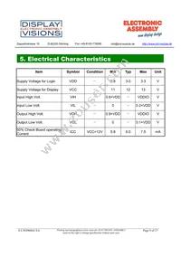 EA W096064-XALG Datasheet Page 9