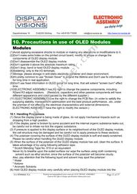 EA W096064-XALG Datasheet Page 21