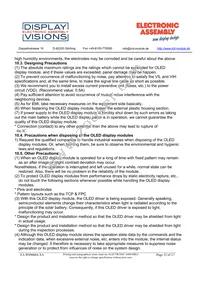 EA W096064-XALG Datasheet Page 23