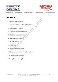 EA W128032-XALG Datasheet Page 2