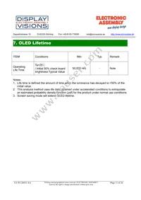 EA W128032-XALG Datasheet Page 11