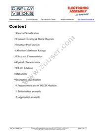 EA W128064-XALG Datasheet Page 2