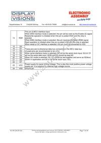 EA W128128-XALG Datasheet Page 7