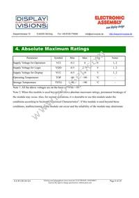 EA W128128-XALG Datasheet Page 8