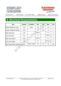 EA W128128-XALG Datasheet Page 9