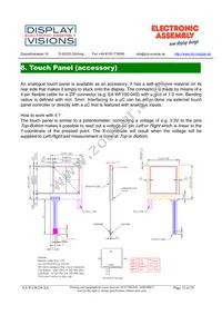 EA W128128-XALG Datasheet Page 12