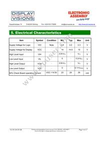 EA W128128-XRLW Datasheet Page 9