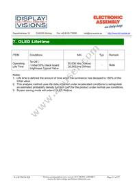 EA W128128-XRLW Datasheet Page 11