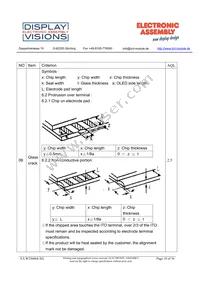 EA W256064-XGLG Datasheet Page 18